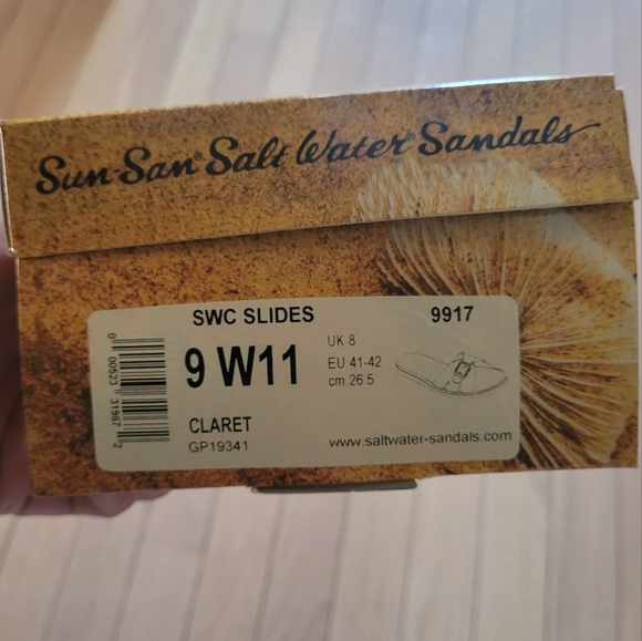 NEW Saltwater Sandals Size 11 - Picture 4 of 4